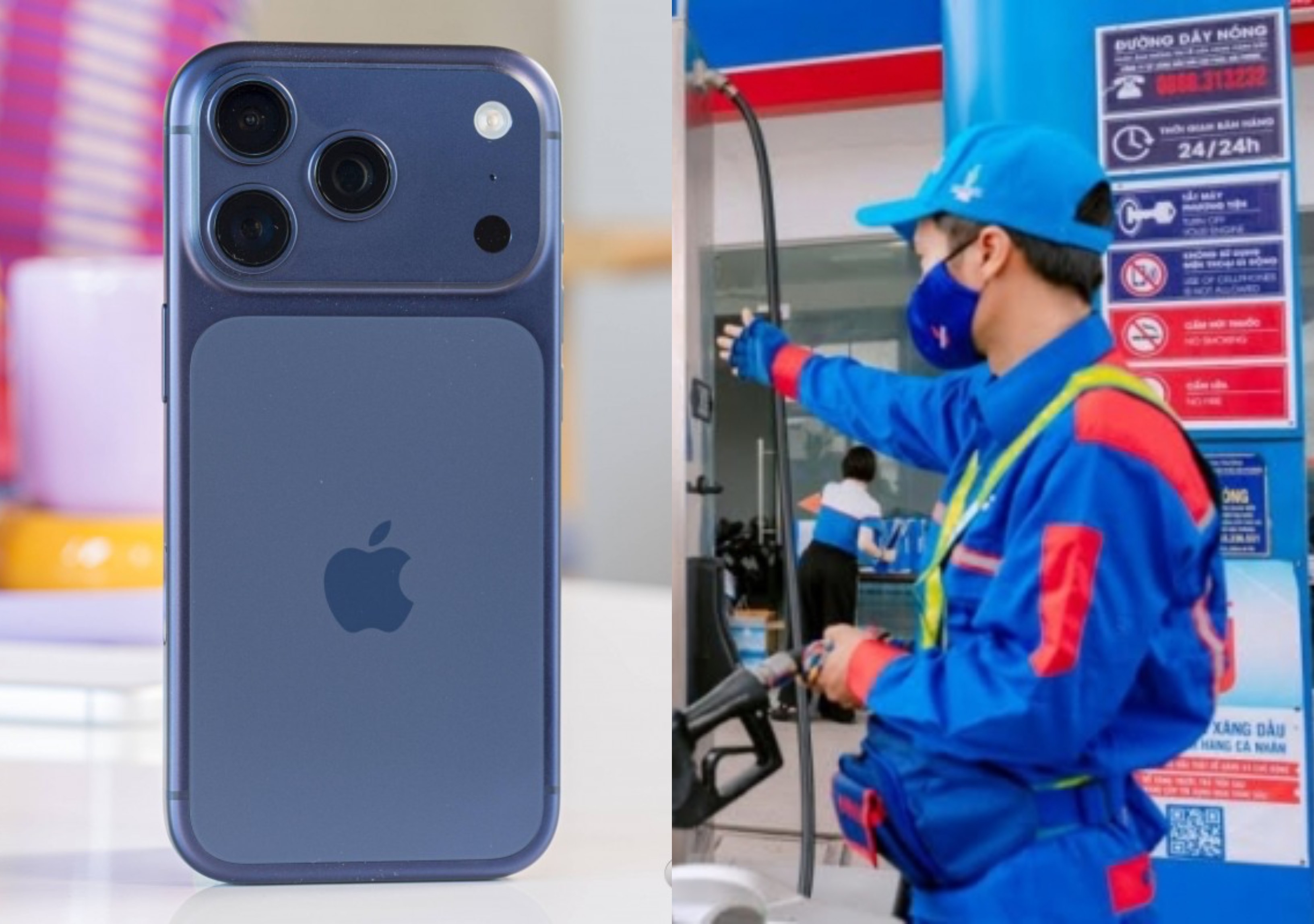 Bảng gi&aacute; xăng dầu h&ocirc;m nay 23/7: Xăng E5 RON92 v&agrave; E10 RON95 giảm s&acirc;u gần  11.000 đồng, iPhone 17 Pro cực rẻ