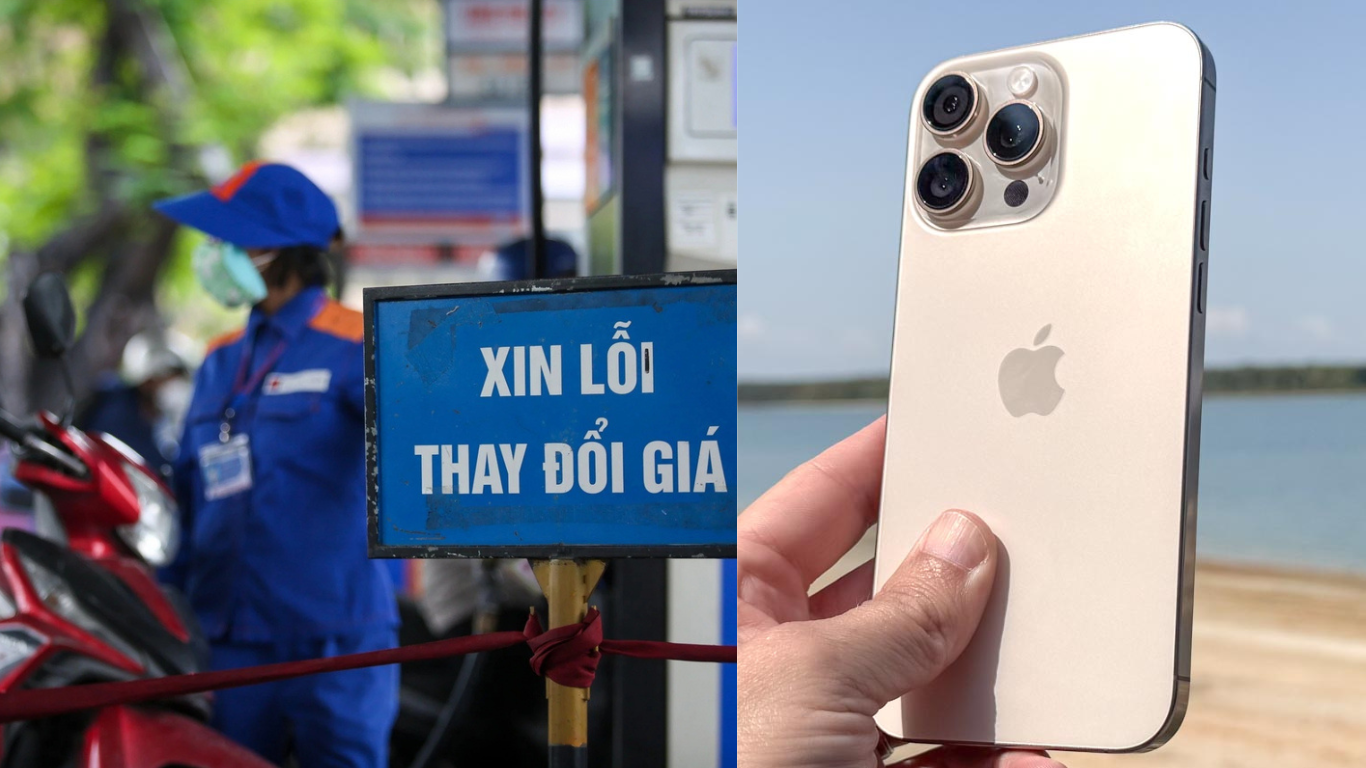 Gi&aacute; xăng dầu h&ocirc;m nay chiều 23/7 tăng li&ecirc;n tiếp 2 k&igrave;, c&oacute; loại tăng gần 2.500 đồng, gi&aacute; iPhone 16 Pro Max cũ c&oacute; rẻ?