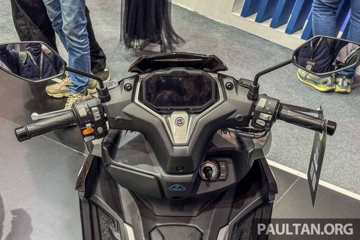 Quyết đấu Honda Air Blade, &lsquo;&ocirc;ng ho&agrave;ng xe ga&rsquo; 198cc mới ch&iacute;nh thức mở b&aacute;n gi&aacute; 50 triệu đồng, c&oacute; ABS v&agrave; TCS như SH ảnh 6