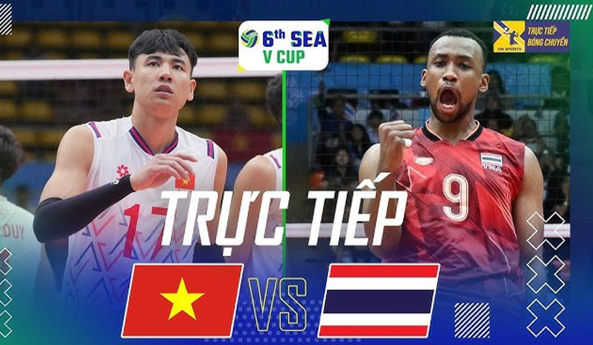 Xem TRỰC TIẾP b&oacute;ng chuyền Việt Nam đấu Th&aacute;i Lan ở đ&acirc;u, k&ecirc;nh n&agrave;o? Link xem b&oacute;ng chuyền SEA V.Cup 2026