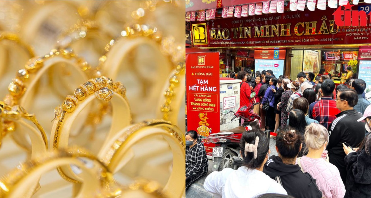 Bảng gi&aacute; v&agrave;ng h&ocirc;m nay 24/7: V&agrave;ng SJC nhẫn 9999 \'lội ngược d&ograve;ng\' tăng &aacute;c, t&iacute;n hiệu tạo đ&aacute;y xuất hiện
