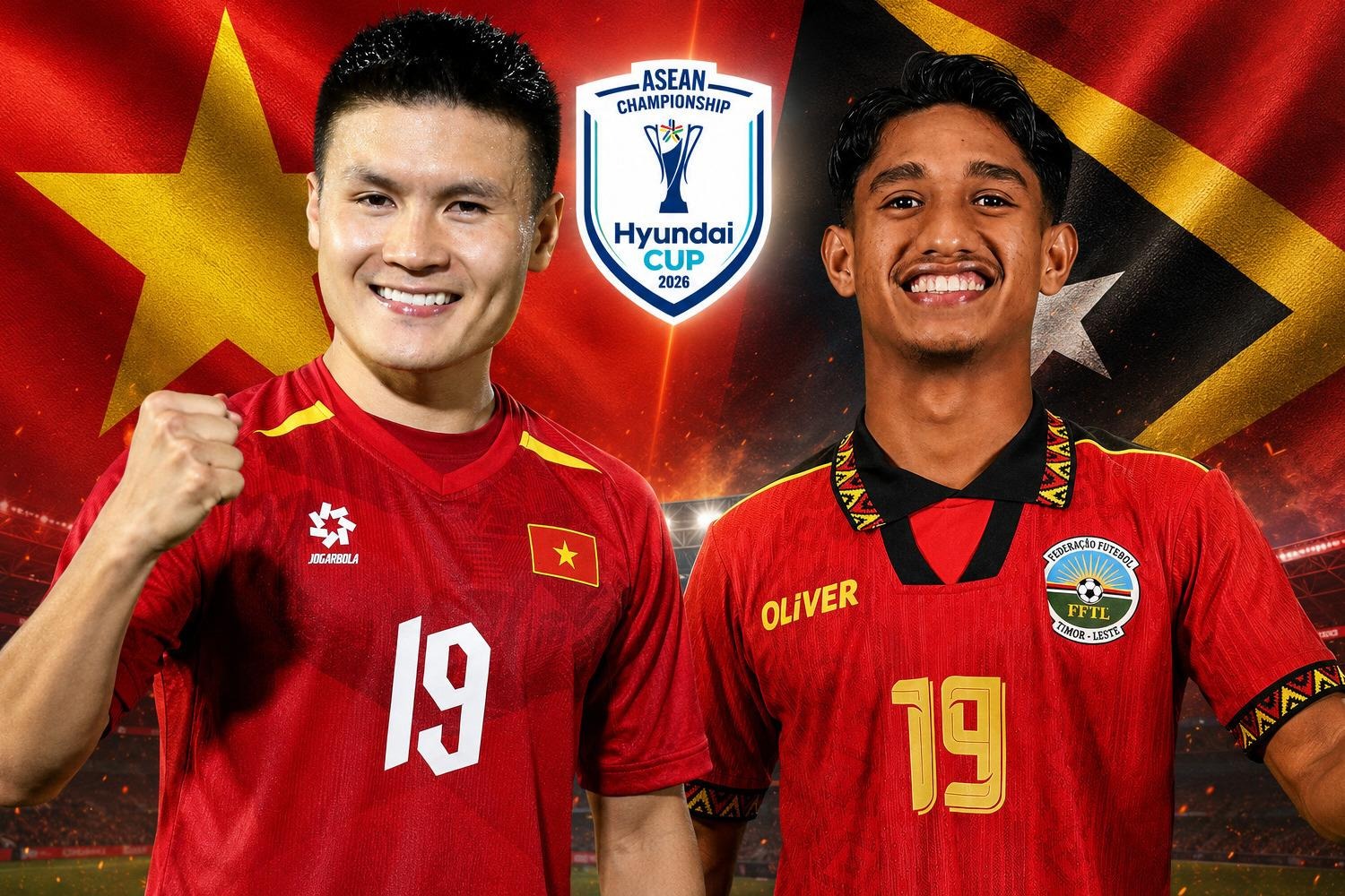 Dự đo&aacute;n tỷ số Việt Nam vs Timor Leste, 20h30 ng&agrave;y 24/7 - ASEAN Cup 2026: Người đẹp Th&aacute;i Lan n&oacute;i thẳng kết quả