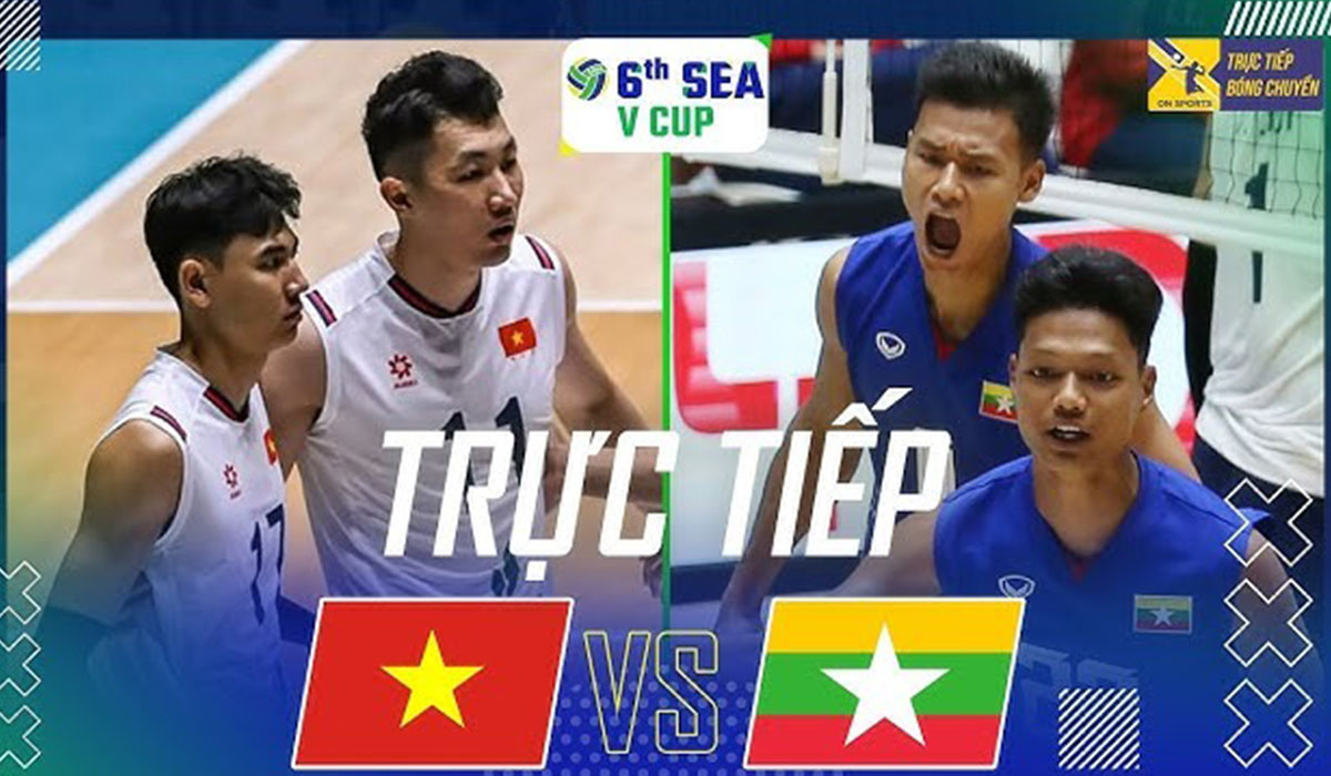 Xem TRỰC TIẾP b&oacute;ng chuyền Việt Nam đấu Myanmar ở đ&acirc;u, k&ecirc;nh n&agrave;o? Link xem b&oacute;ng chuyền SEA V.Cup 2026
