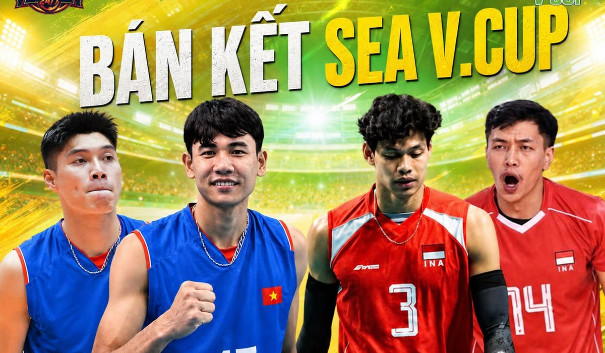 Lịch thi đấu b&oacute;ng chuyền SEA V.Cup 2026 h&ocirc;m nay 25/7 - Link xem trực tiếp ĐT Việt Nam đấu Indonesia