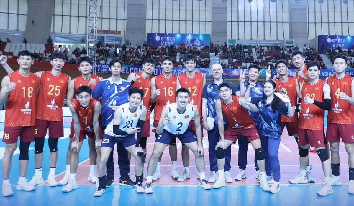 Link xem trực tiếp Chung kết SEA V.Cup 2026 h&ocirc;m nay 26/7 - VTV trực tiếp b&oacute;ng chuyền Việt Nam vs Th&aacute;i Lan