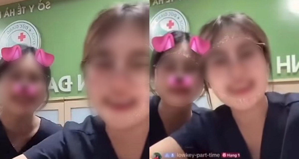Danh t&iacute;nh 2 c&ocirc; g&aacute;i mặc &aacute;o ng&agrave;nh y, dọa &lsquo;ti&ecirc;m thuốc độc&rsquo; tr&ecirc;n TikTok, bệnh viện lập tức xử l&yacute; mạnh tay