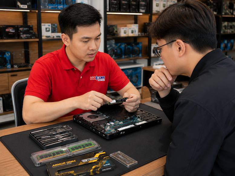 M&aacute;y t&iacute;nh chậm, n&ecirc;n n&acirc;ng RAM hay SSD?