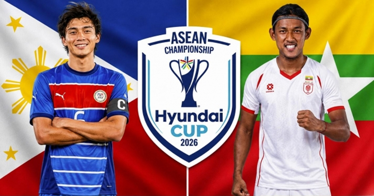 Xem trực tiếp b&oacute;ng đ&aacute; Philippines vs Myanmar ở đ&acirc;u, k&ecirc;nh n&agrave;o? Link xem trực tiếp AFF Cup 2026 FULLHD