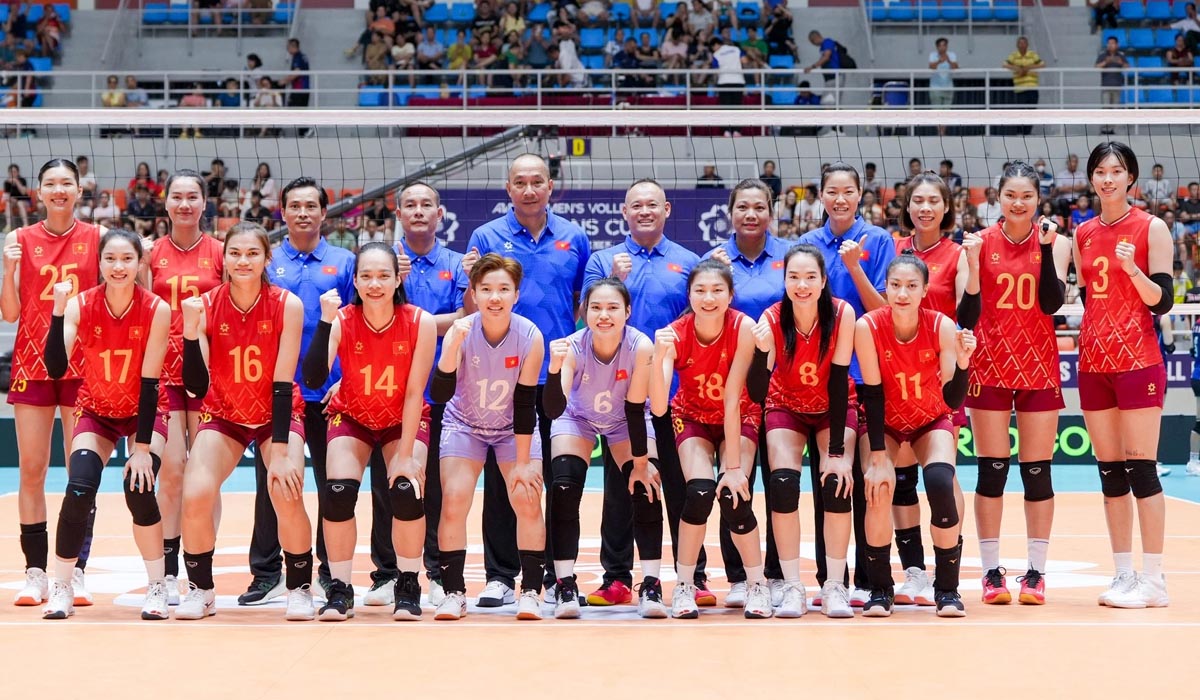 Lịch thi đấu b&oacute;ng chuyền h&ocirc;m nay 29/7 - Lịch thi đấu SEA V.Cup 2026 của tuyển b&oacute;ng chuyền nữ Việt Nam