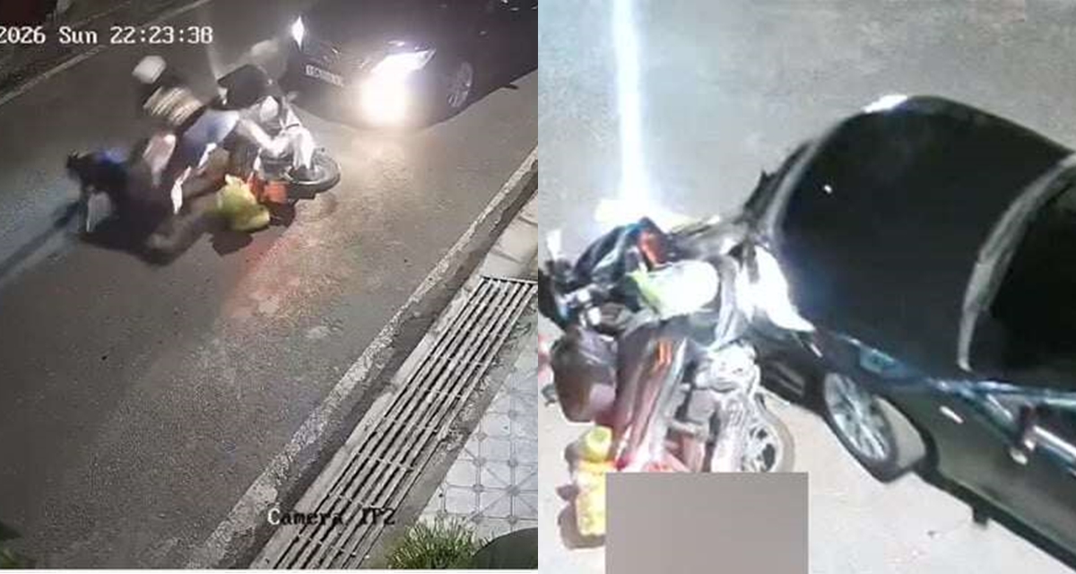 T&agrave;i xế &ocirc; t&ocirc; t&ocirc;ng xe m&aacute;y chở cả gia đ&igrave;nh rồi bỏ trốn bị triệu tập, lộ th&ecirc;m loạt dấu hiệu bất thường