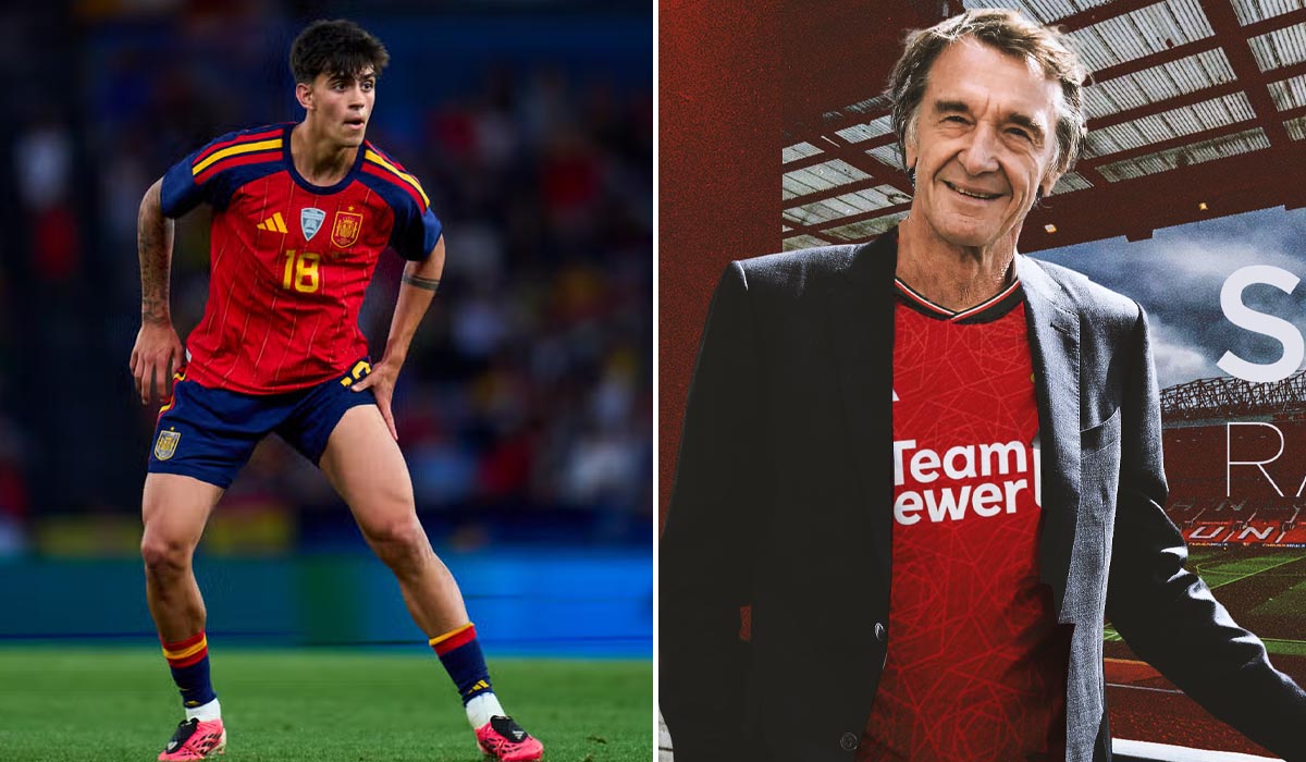 Sir Jim Ratcliffe chơi lớn, Man United bất ngờ đ&agrave;m ph&aacute;n chi&ecirc;u mộ tiền vệ 427 triệu bảng của Barca?