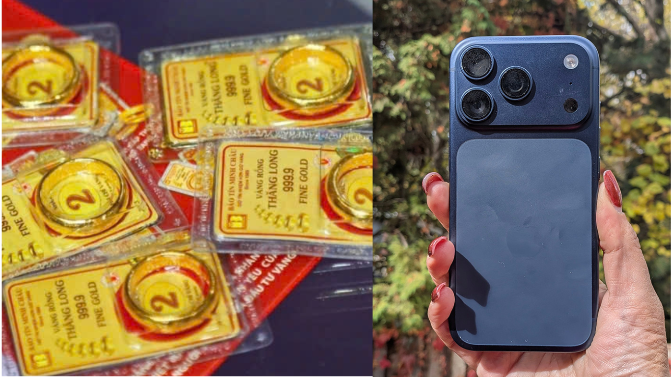 Gi&aacute; v&agrave;ng h&ocirc;m nay trưa 30/7: V&agrave;ng SJC tăng 1 triệu, v&agrave;ng nhẫn tăng 2,5 triệu, gi&aacute; iPhone 17 Pro Max ra sao?