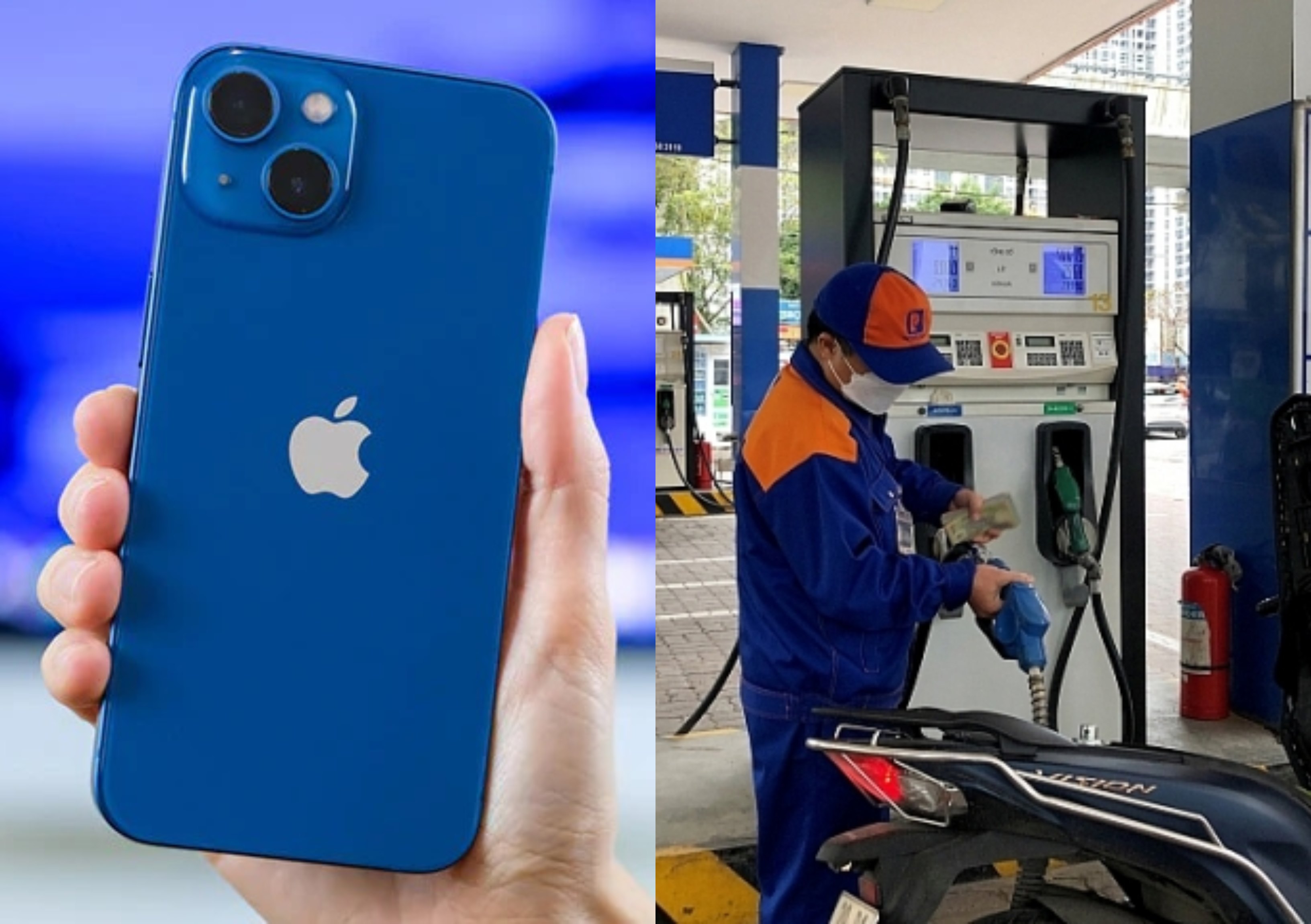 Gi&aacute; xăng h&ocirc;m nay 30/7: Xăng E5, E10 rẻ hơn đỉnh gần 10.000 đồng, chiều c&oacute; giảm? iPhone 13 rẻ như cho