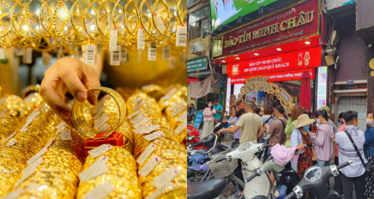 Bảng gi&aacute; v&agrave;ng h&ocirc;m nay 31/7: V&agrave;ng SJC nhẫn 9999 tăng phi m&atilde;, nghịch l&yacute; phe mua chưa chốt được lời