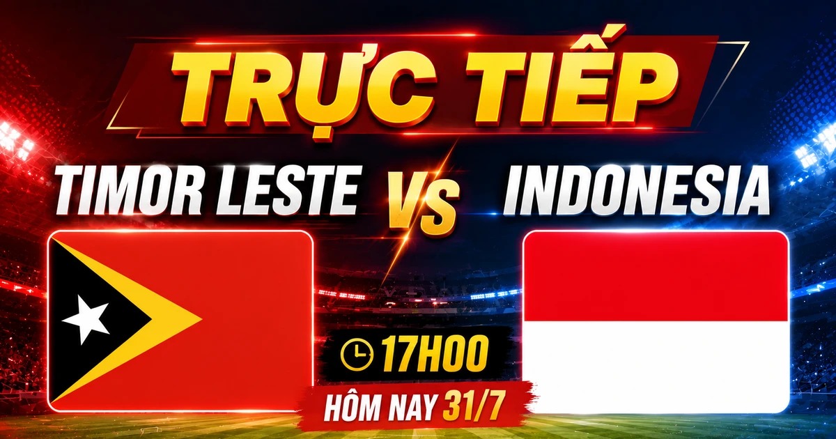 Link xem TRỰC TIẾP b&oacute;ng đ&aacute; Timor Leste vs Indonesia h&ocirc;m nay 28/7 - VTV5, VTV6 trực tiếp AFF Cup 2026