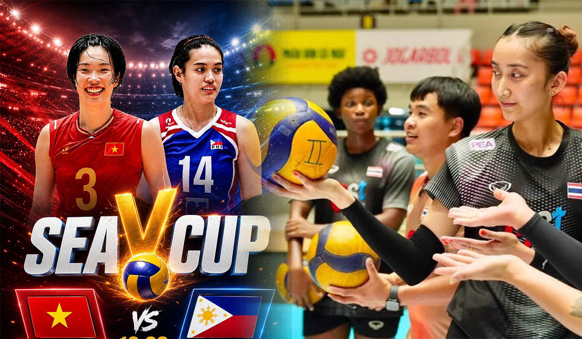 Tin b&oacute;ng chuyền h&ocirc;m nay 31/7: Tranh c&atilde;i tại SEA V.Cup 2026; K&ecirc;nh xem trực tiếp Việt Nam đấu Philippines