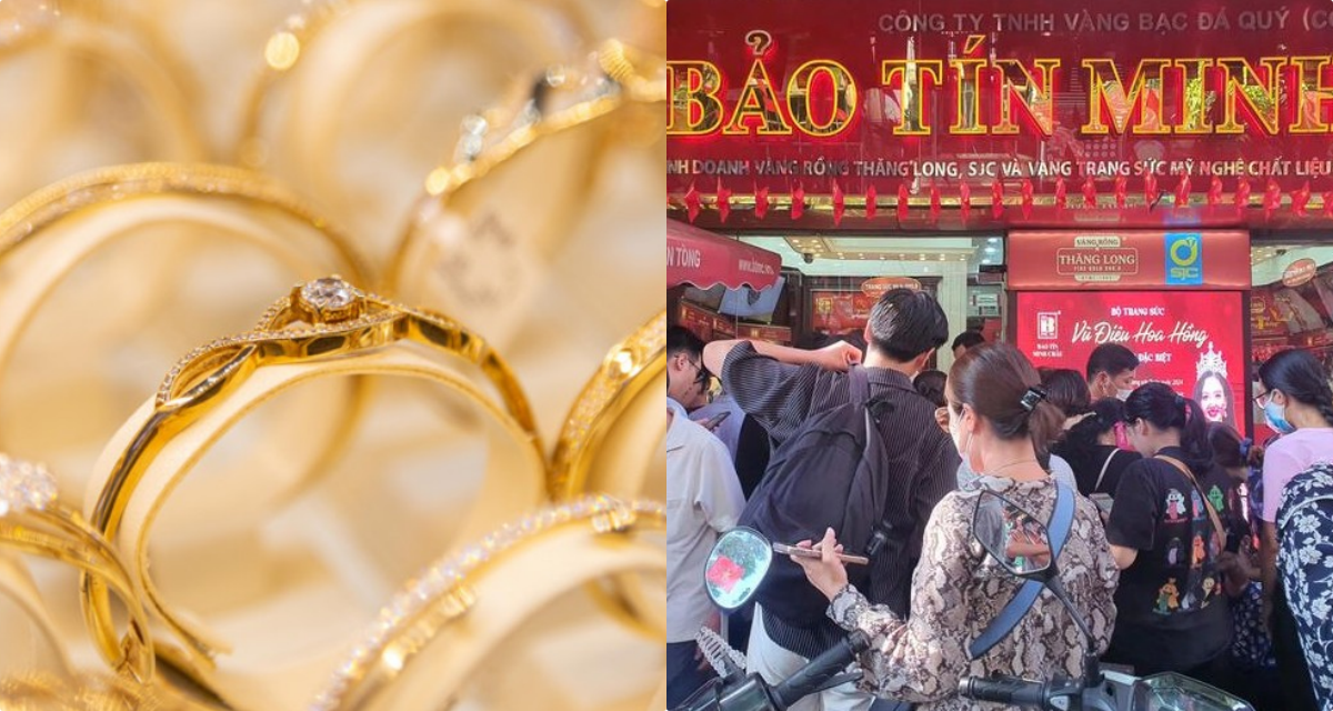 Bảng gi&aacute; v&agrave;ng h&ocirc;m nay 1/8: V&agrave;ng SJC nhẫn 9999 rẻ kỷ lục so với đỉnh, phe mua vẫn \'g&aacute;nh lỗ\' nặng