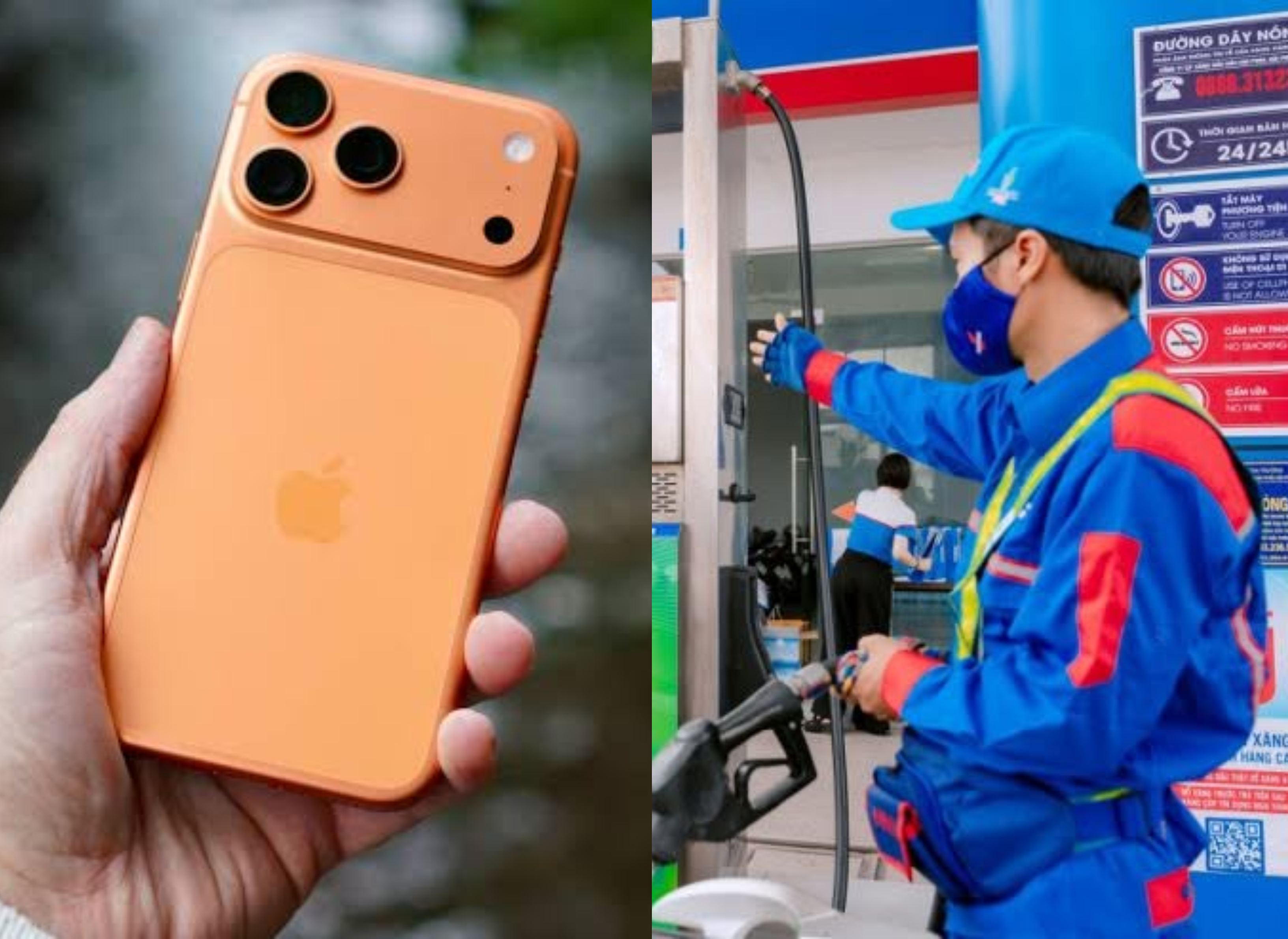 Gi&aacute; xăng dầu h&ocirc;m nay 2/8: Xăng E5 vẫn rẻ gần v&ugrave;ng 18.000 đồng, dầu giảm hơn 17.000 đồng từ đỉnh, iPhone 17 cực rẻ