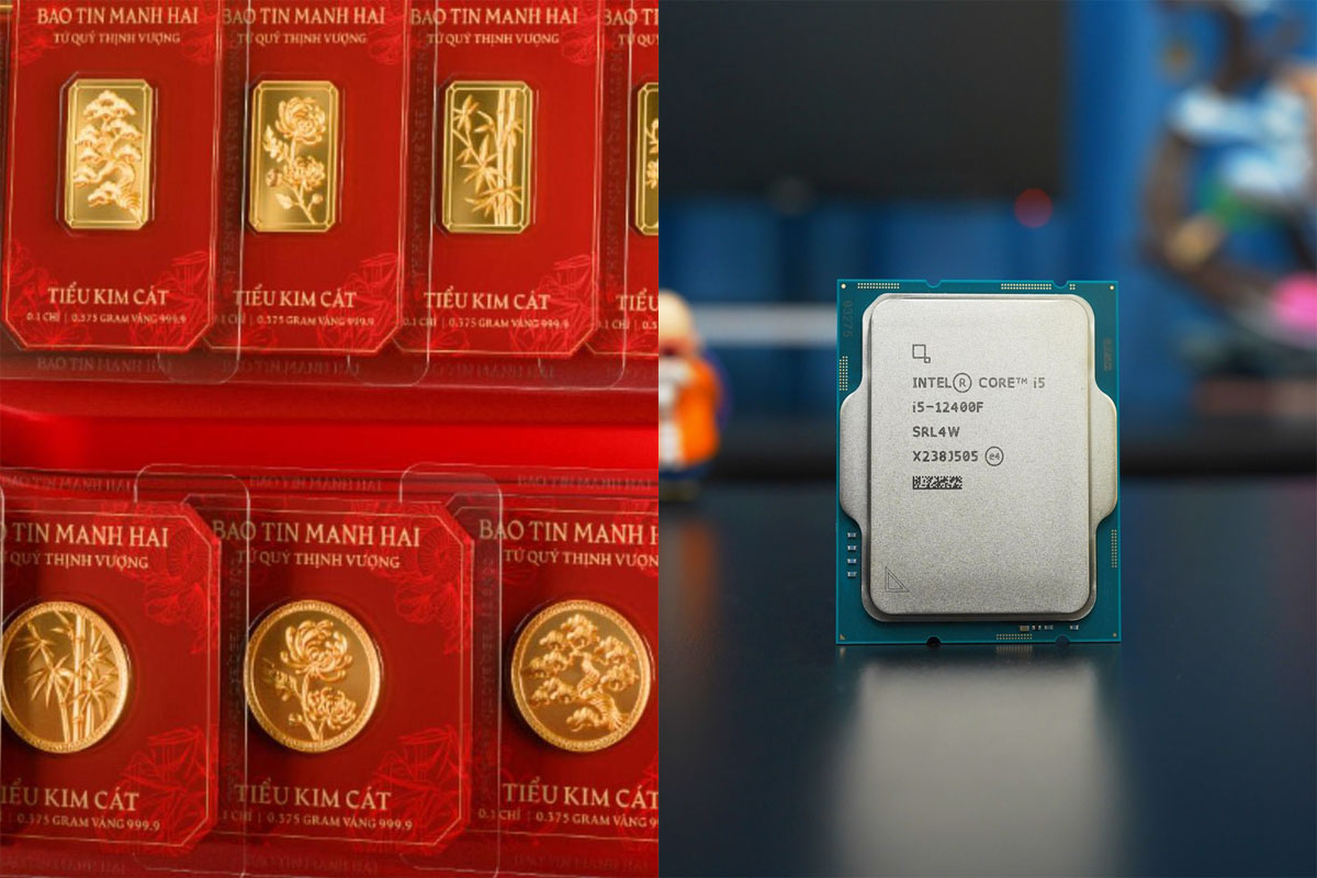Gi&aacute; v&agrave;ng ng&agrave;y 1/8: Quay đầu giảm mạnh, bao giờ mới tăng lại? Chip Intel Core i5 gi&aacute; hời kh&oacute; cưỡng