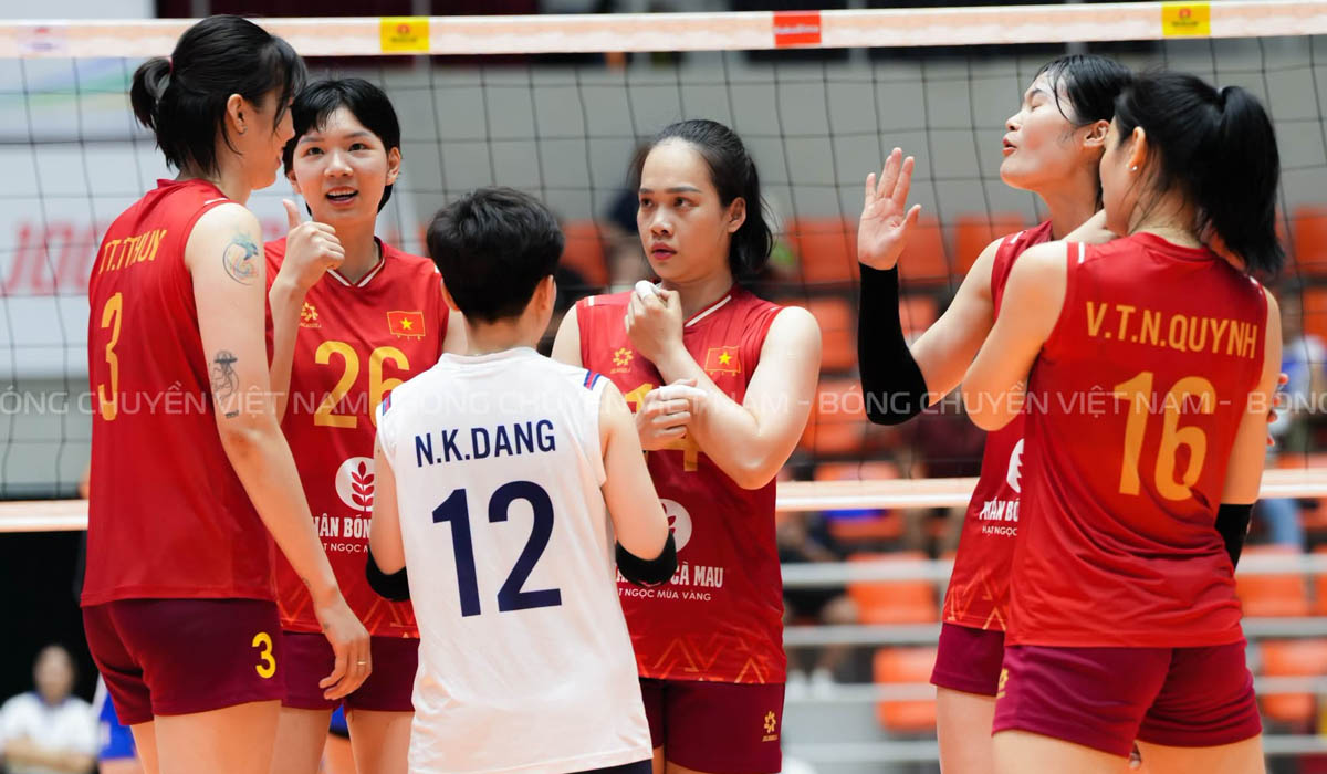 Lịch thi đấu b&oacute;ng chuyền h&ocirc;m nay 1/8: Tuyển b&oacute;ng chuyền nữ Việt Nam đại chiến Indonesia - SEA V.Cup 2026