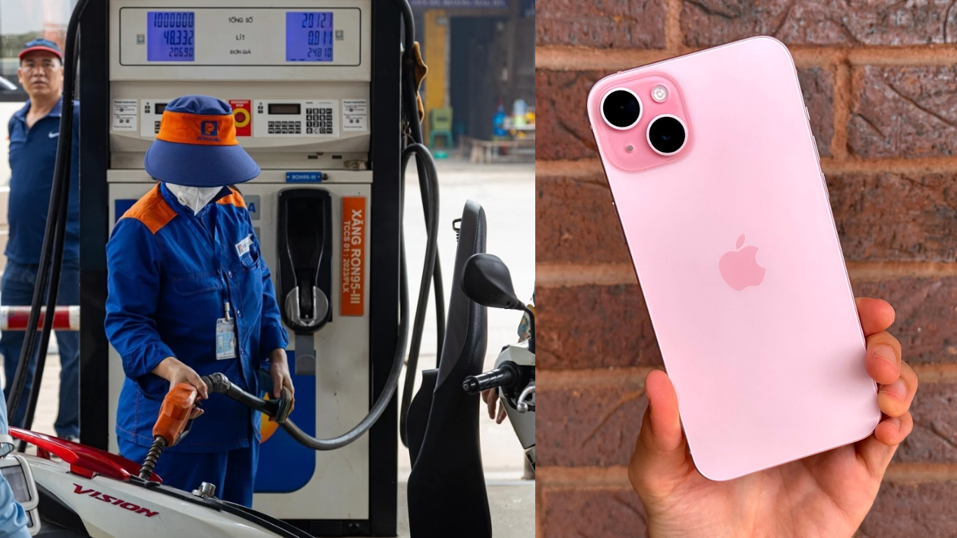 Gi&aacute; xăng dầu h&ocirc;m nay trưa 2/8: Trong nước tăng mạnh, E10 rời xa mốc 18.000 đồng, gi&aacute; iPhone 15 rẻ b&egrave;o