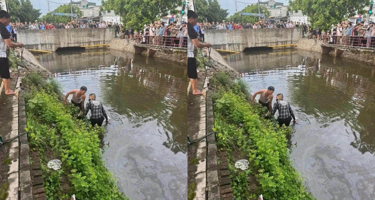 Nguồn cơn vụ nam c&ocirc;ng nh&acirc;n tử vong dưới hồ nước khi tan ca, b&iacute; ẩn chiếc &ocirc; t&ocirc; &acirc;m thầm rời hiện trường