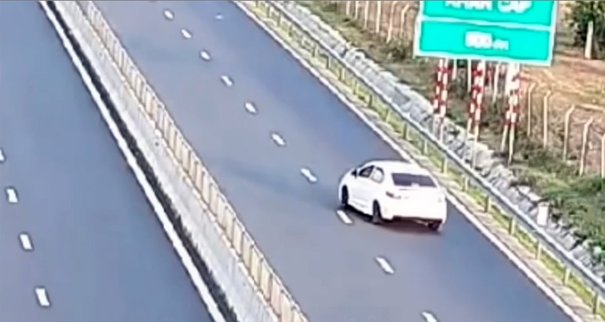 Danh t&iacute;nh nữ t&agrave;i xế ngang nhi&ecirc;n đi l&ugrave;i tr&ecirc;n cao tốc Vĩnh Hảo &ndash; Phan Thiết, ch&iacute;nh thức nhận &aacute;n phạt