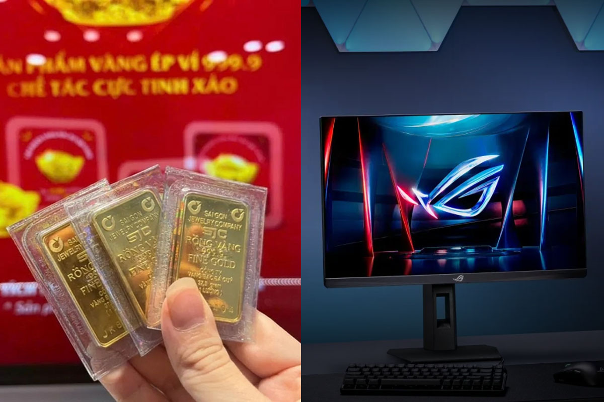 Gi&aacute; v&agrave;ng ng&agrave;y 3/8: \'&Aacute;n binh bất động\' đầu tuần mới, m&agrave;n h&igrave;nh gaming Asus gi&aacute; si&ecirc;u rẻ trong ph&acirc;n kh&uacute;c