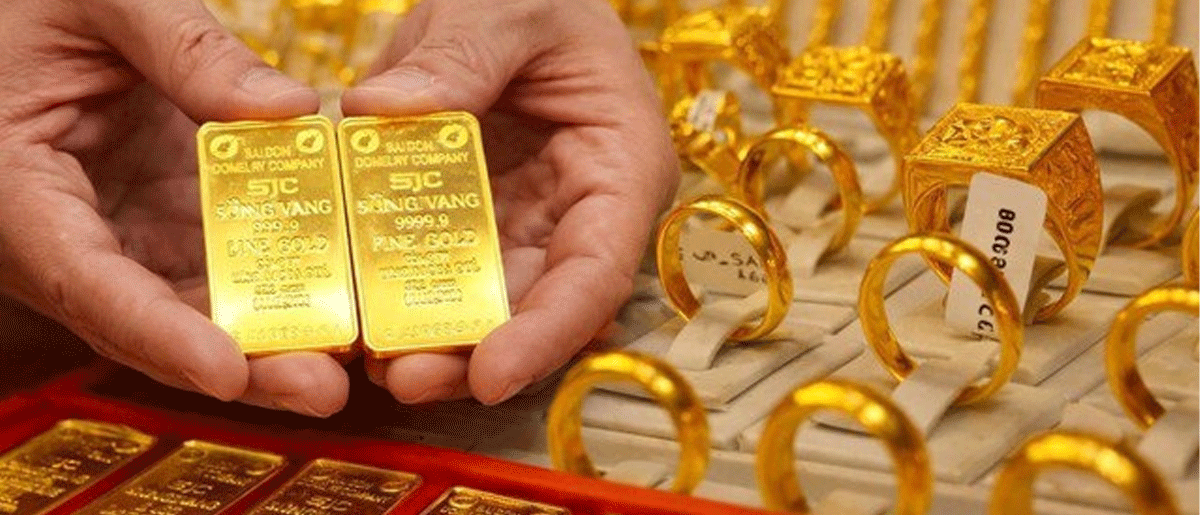 Cập nhật gi&aacute; v&agrave;ng h&ocirc;m nay 4/8 mới nhất: V&agrave;ng miếng tăng mạnh 19 triệu sau 1 năm, v&agrave;ng nhẫn bao nhi&ecirc;u 1 chỉ?
