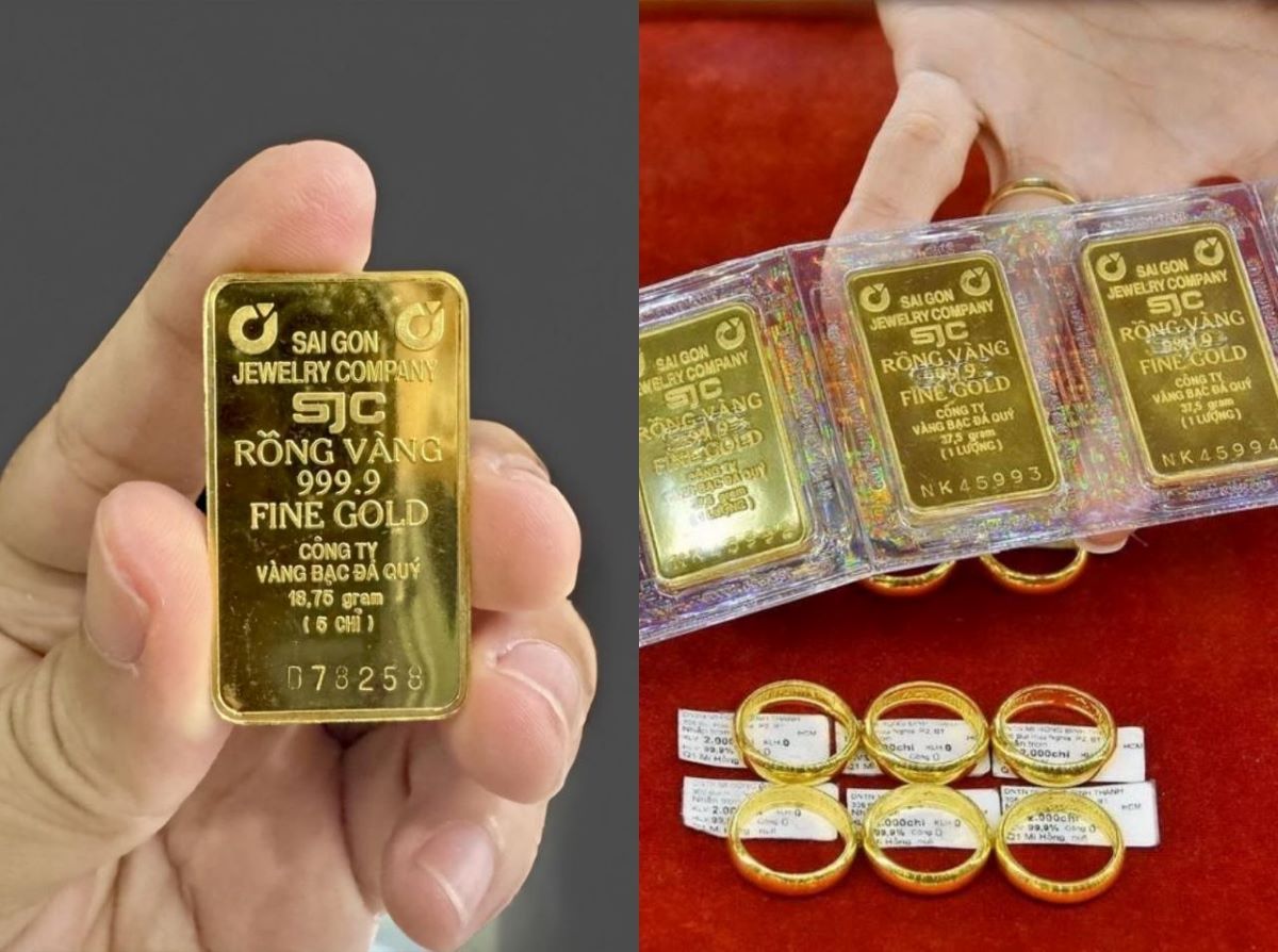 Gi&aacute; v&agrave;ng h&ocirc;m nay 5/8: Điều g&igrave; đang đẩy v&agrave;ng SJC v&agrave; v&agrave;ng nhẫn tăng đồng loạt?