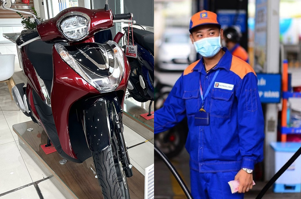 Gi&aacute; xăng dầu trưa nay 5/8: E10 RON95 v&agrave; E5 RON92 c&oacute; đ&agrave; giảm s&acirc;u về 17.000 đồng, Honda SH Mode cực rẻ