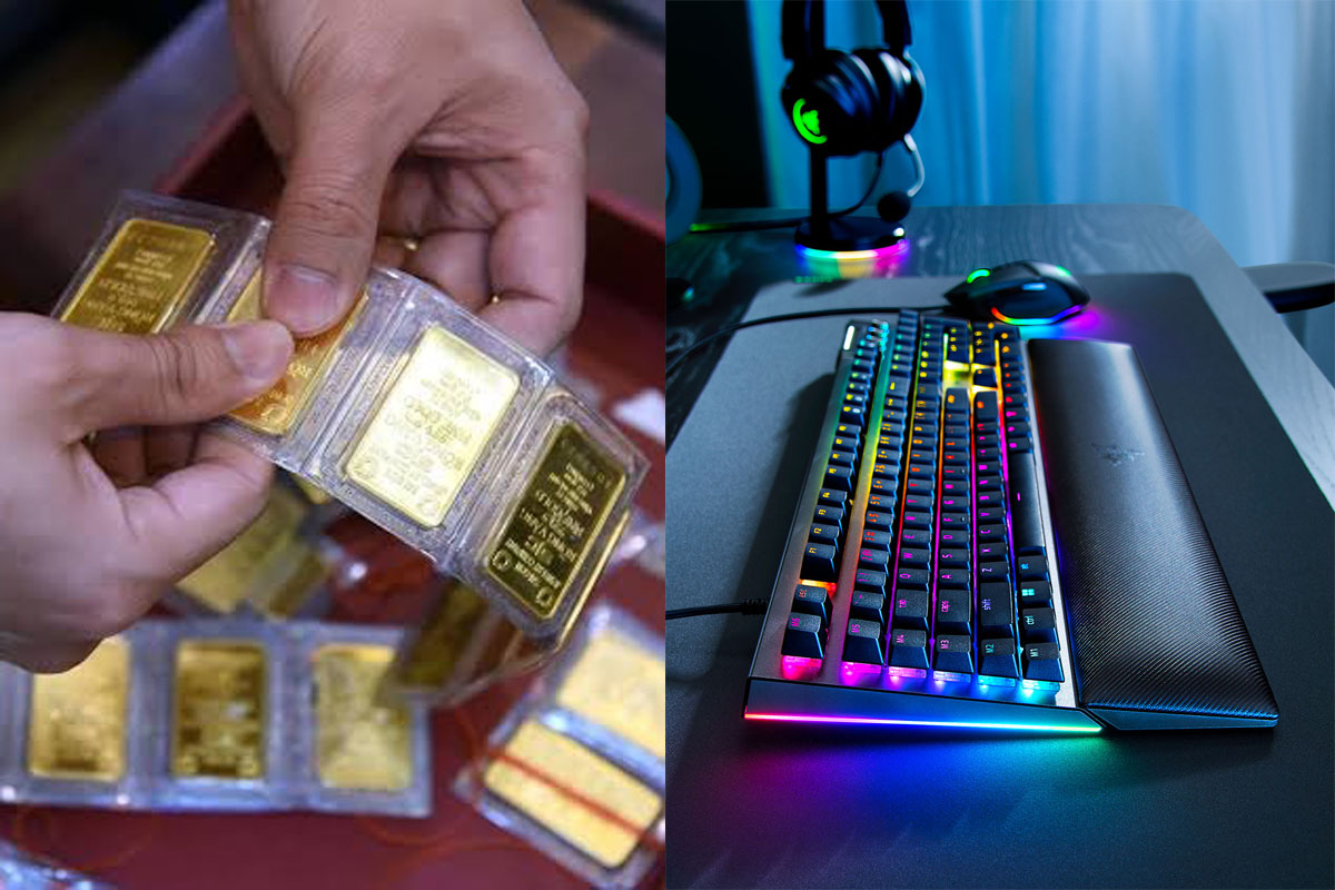 Gi&aacute; v&agrave;ng ng&agrave;y 5/8: Bật tăng mạnh sau nhịp giảm, b&agrave;n ph&iacute;m gaming Razer gi&aacute; c&oacute; rẻ trong th&aacute;ng 8?