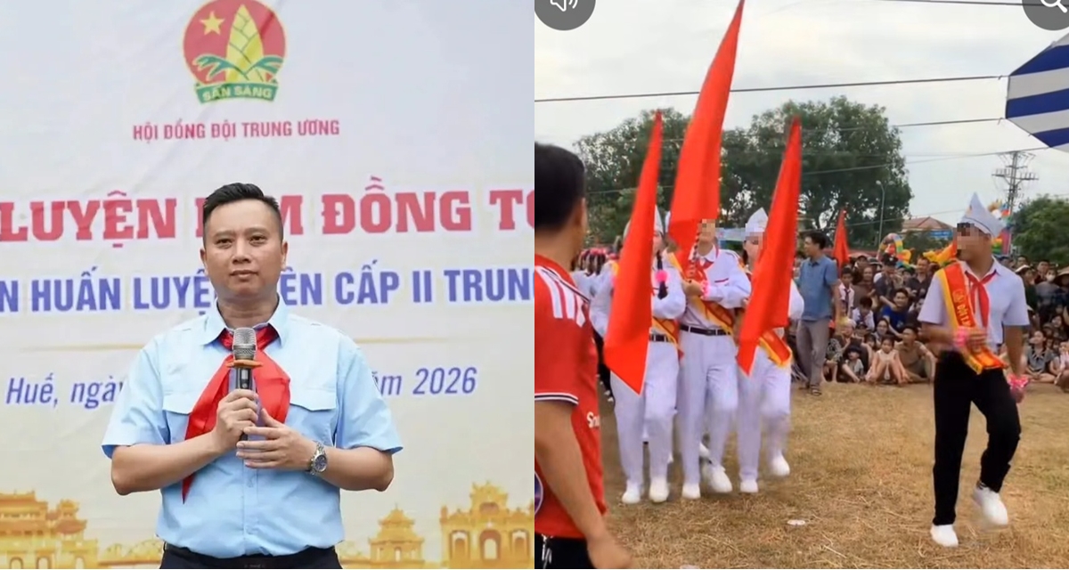 Vụ h&igrave;nh ảnh thiếu nhi thi nghi thức Đội kiểu &lsquo;c&agrave; thọt&rsquo;, uốn &eacute;o phản cảm: Hội đồng Đội Trung ương l&ecirc;n tiếng