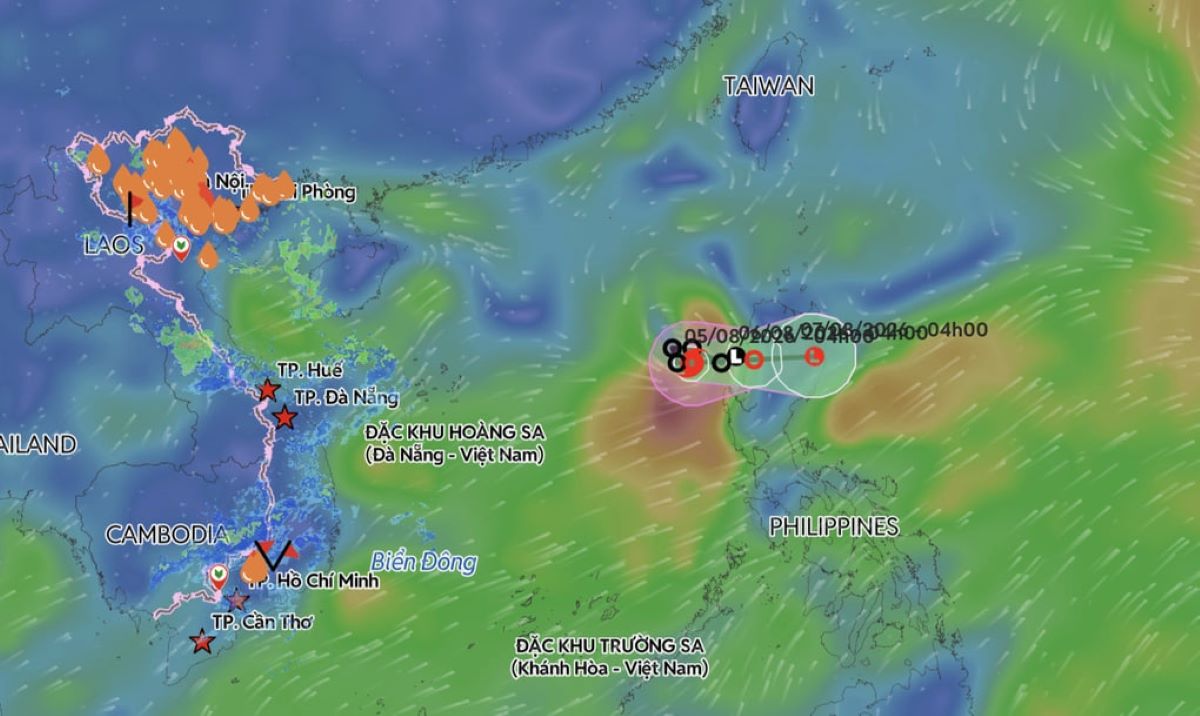 Tin b&atilde;o mới nhất: B&atilde;o số 3 h&igrave;nh th&agrave;nh tr&ecirc;n Biển Đ&ocirc;ng với hướng đi kỳ lạ, c&oacute; v&agrave;o đất liền Việt Nam kh&ocirc;ng?