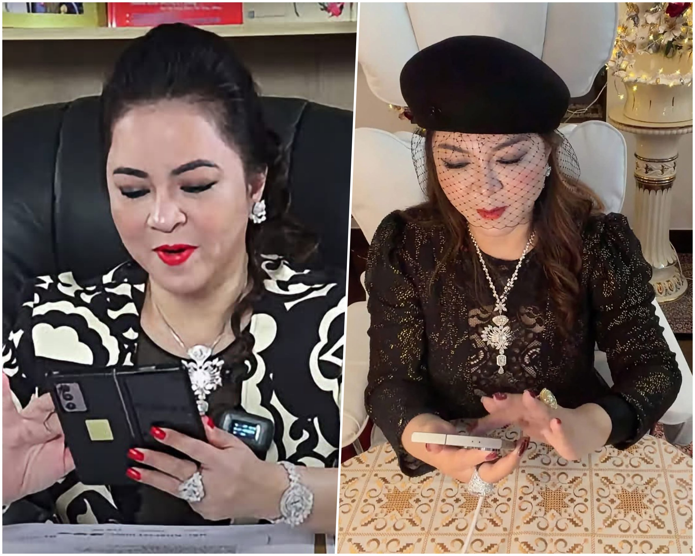 Bộ đ&ocirc;i Samsung Galaxy c&ugrave;ng b&agrave; Phương Hằng tạo ra c&aacute;c buổi livestream với lượt xem triệu views vượt mọi kỷ lục 