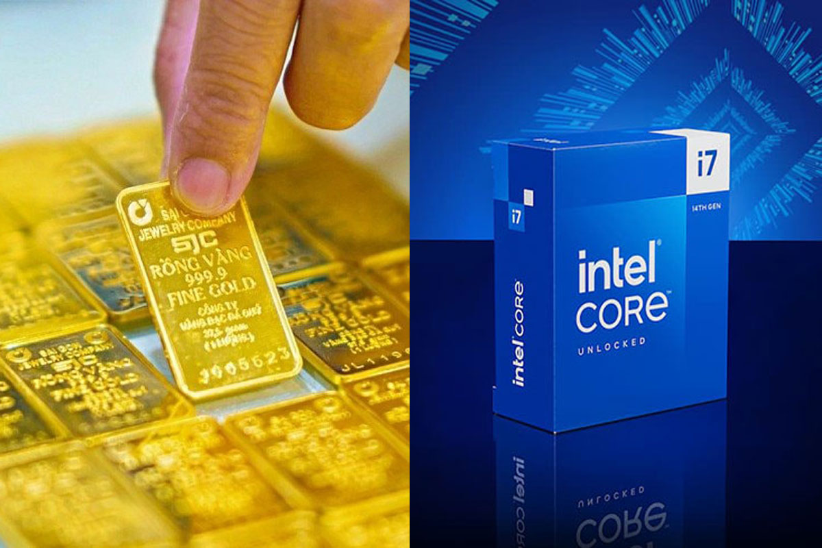 Gi&aacute; v&agrave;ng ng&agrave;y 6/8: Vọt tăng ngoạn mục, sắp c&aacute;n mốc 144 triệu đồng, CPU Intel Core i7 gi&aacute; c&oacute; rẻ?