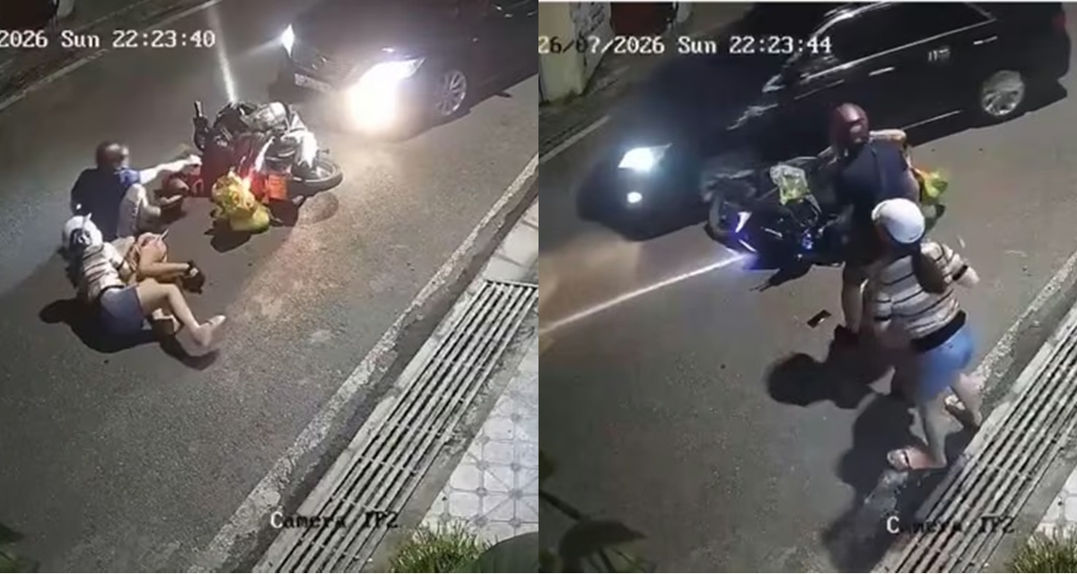 Danh t&iacute;nh t&agrave;i xế &ocirc; t&ocirc; lấn l&agrave;n, t&ocirc;ng trực diện xe m&aacute;y chở 2 trẻ nhỏ rồi bỏ chạy, đ&atilde;  c&oacute; &aacute;n phạt ch&iacute;nh thức