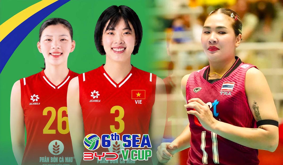 Xem trực tiếp b&oacute;ng chuyền nữ chặng 2 SEA V.Cup 2026 ở đ&acirc;u, k&ecirc;nh n&agrave;o? Link xem tuyển Việt Nam thi đấu