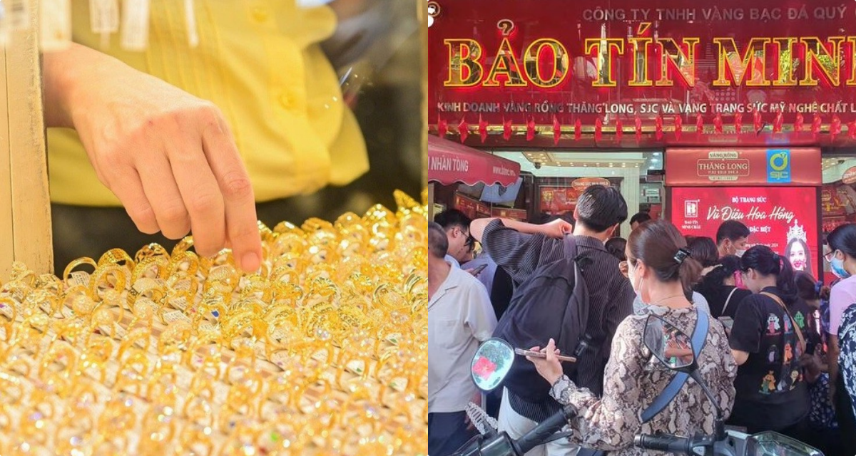 Bảng gi&aacute; v&agrave;ng h&ocirc;m nay 7/8: V&agrave;ng SJC nhẫn 9999 tăng gấp theo v&agrave;ng thế giới, k&eacute;o phe mua đ&ocirc;ng trở lại