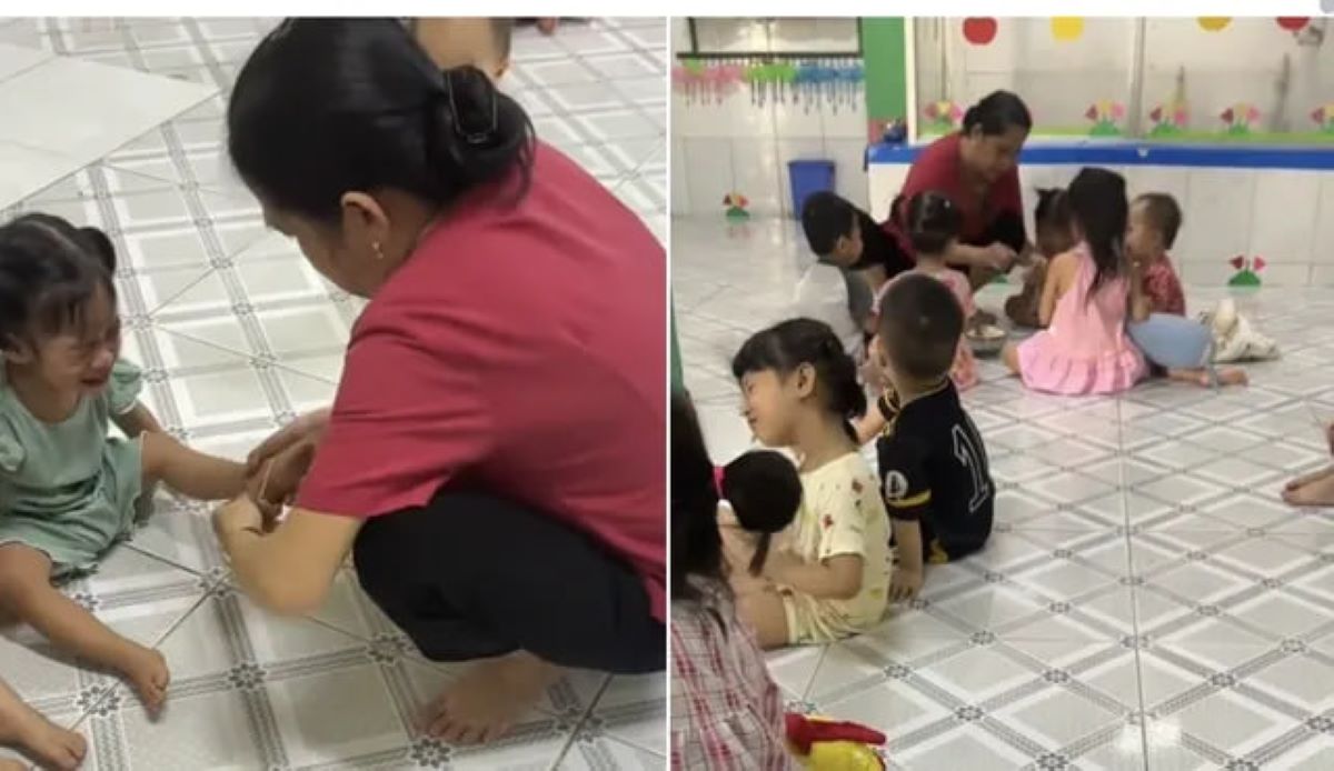 Danh t&iacute;nh người quay clip vụ bảo mẫu bắn d&acirc;y thun v&agrave;o ch&acirc;n trẻ ở TPHCM? Người trong cuộc n&oacute;i g&igrave;?