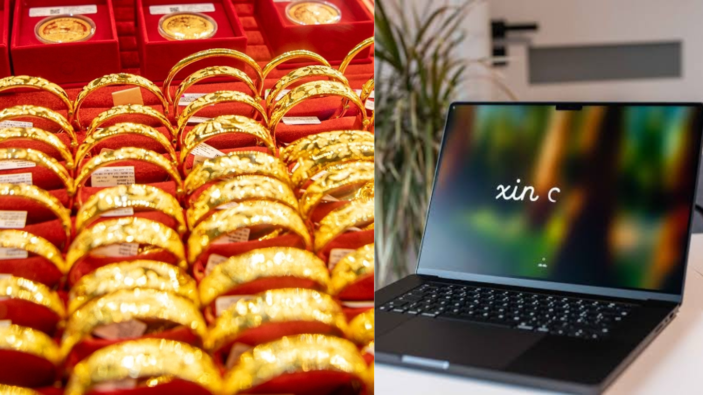Gi&aacute; v&agrave;ng h&ocirc;m nay tối 7/8 đảo chiều giảm s&acirc;u, gi&aacute; v&agrave;ng 9999 neo cao, gi&aacute; MacBook Pro 14 inch M4 c&oacute; rẻ?