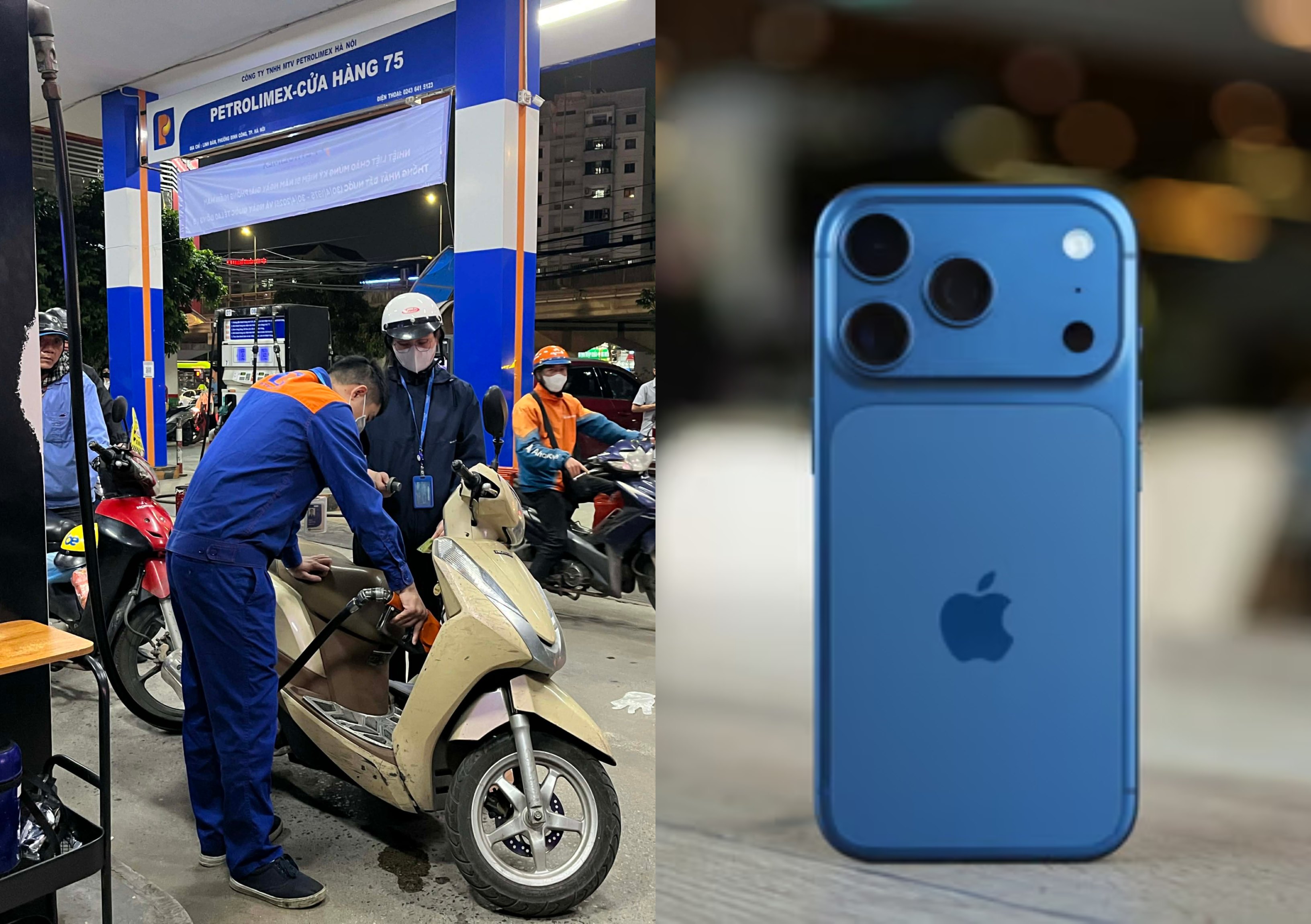 Gi&aacute; xăng dầu h&ocirc;m nay 8/8: Dầu giảm nhẹ, rẻ hơn đỉnh gần nửa, xăng E10 giảm hơn 9.000 đồng từ đỉnh, iPhone 17 Pro cực rẻ