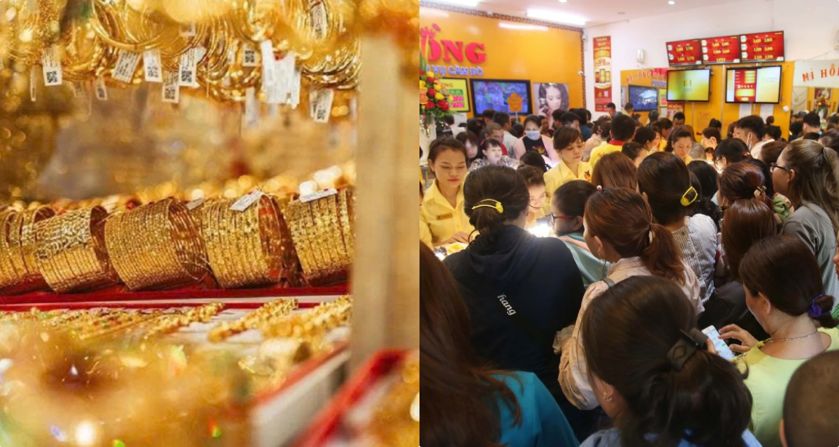 Bảng gi&aacute; v&agrave;ng h&ocirc;m nay 8/8: V&agrave;ng SJC nhẫn 9999 tăng đột biến, cửa h&agrave;ng b&aacute;n giới hạn, lực mua &aacute;p đảo