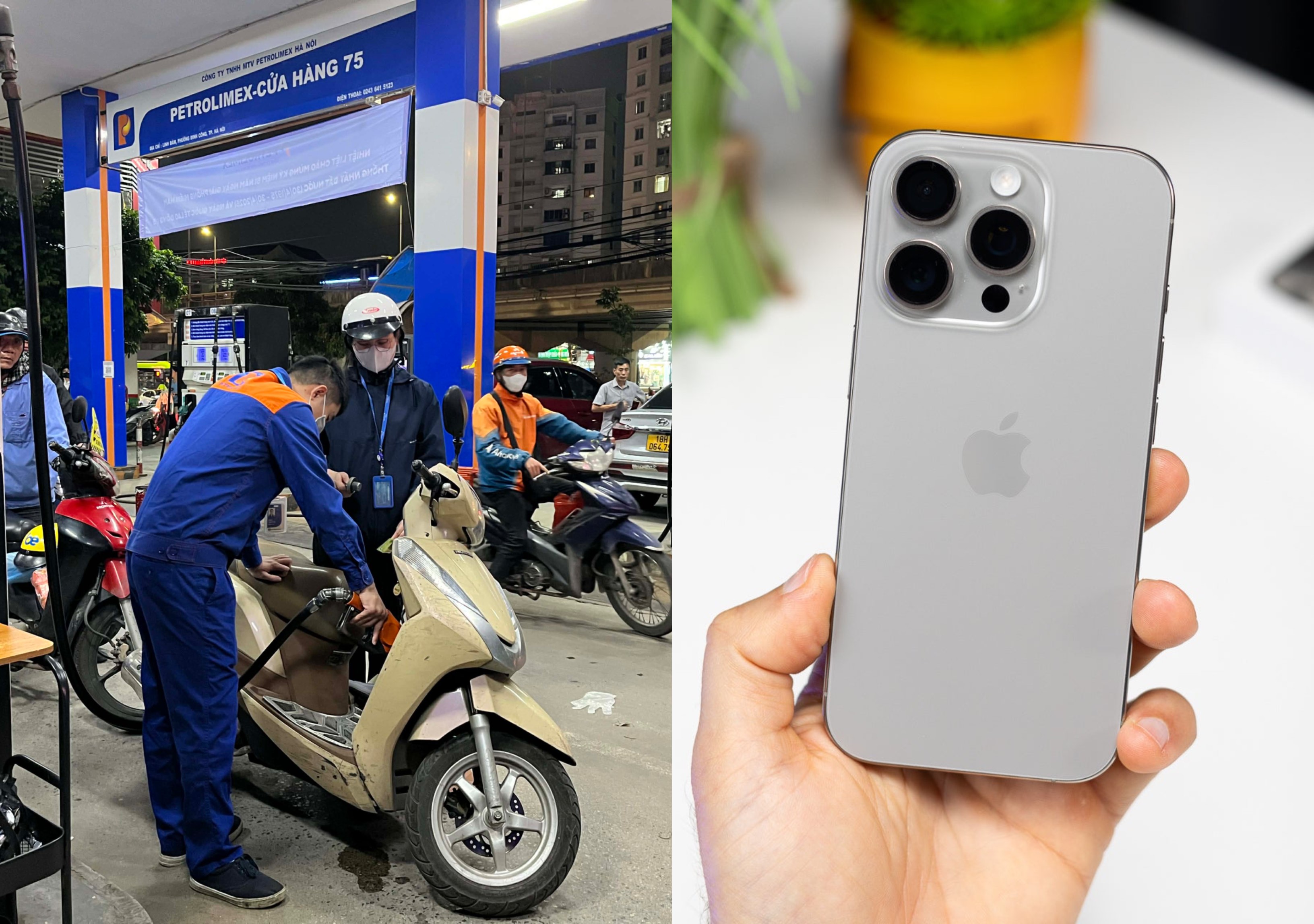 Gi&aacute; xăng dầu h&ocirc;m nay 9/8: xăng E5, E10 giảm mạnh gần 1.000 đồng, dầu giảm nhẹ, iPhone 16 Pro rẻ cực
