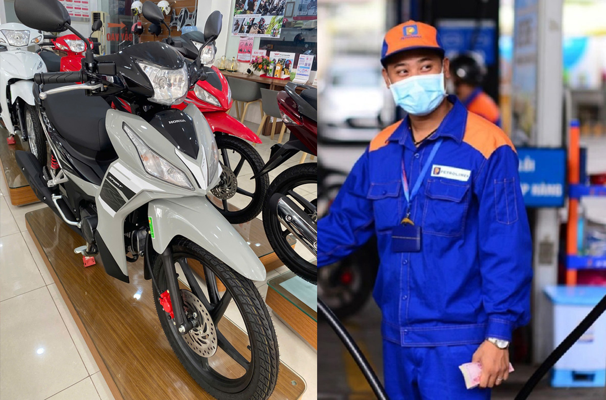 Gi&aacute; xăng dầu trưa nay 8/8: E5 RON92 v&agrave; E10 RON95 bốc hơi gần 9.000 từ đỉnh, Honda Wave RSX FI cực rẻ