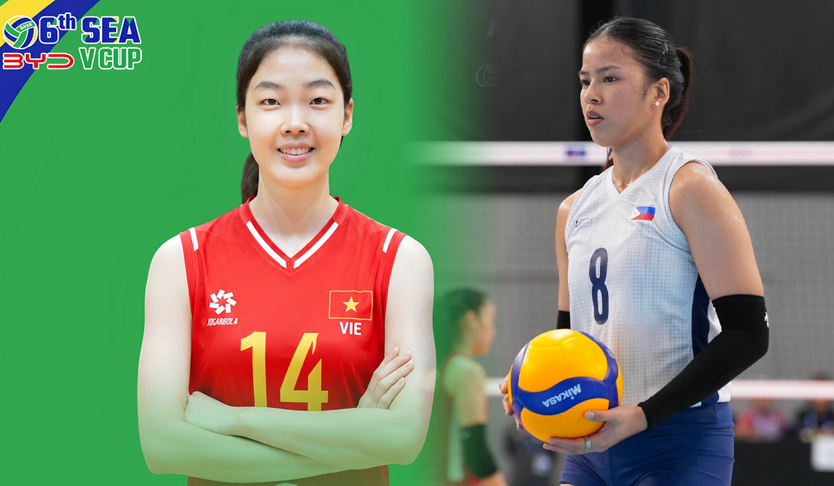 Lịch thi đấu b&oacute;ng chuyền SEA V.Cup 2026 h&ocirc;m nay 8/8 - Link xem trực tiếp tuyển Việt Nam vs Philippines