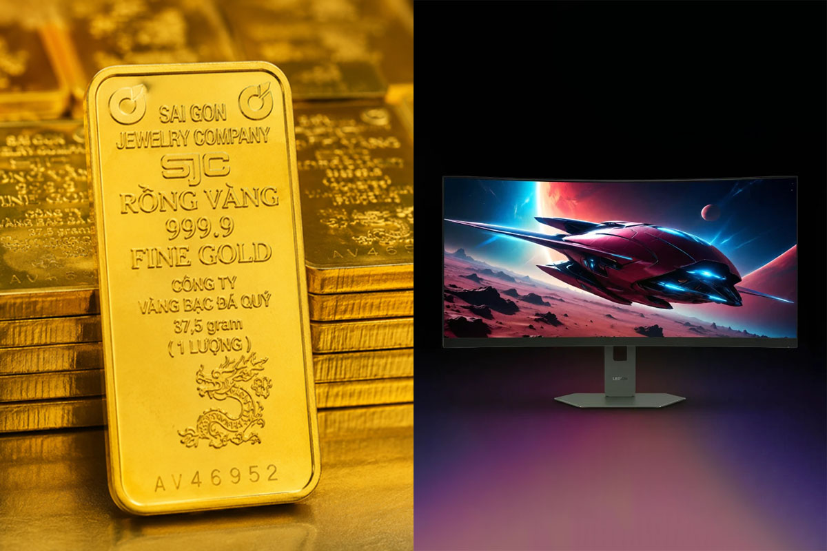 Gi&aacute; v&agrave;ng ng&agrave;y 10/8: Thiết lập đỉnh gi&aacute; mới, Lenovo ra mắt m&agrave;n h&igrave;nh gaming cong gi&aacute; si&ecirc;u phải chăng