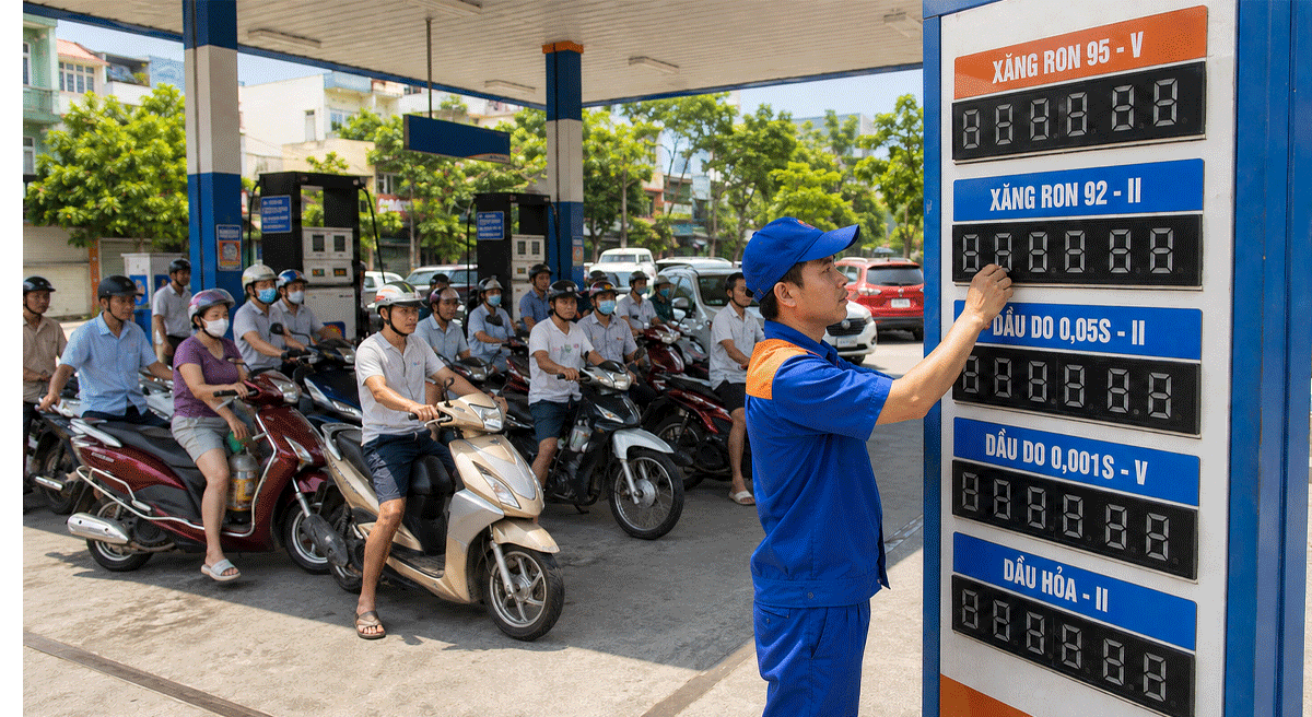 Cập nhật gi&aacute; xăng dầu h&ocirc;m nay 10/8 mới nhất: Gi&aacute; dầu đồng loạt tăng? Gi&aacute; xăng trong nước giảm s&acirc;u