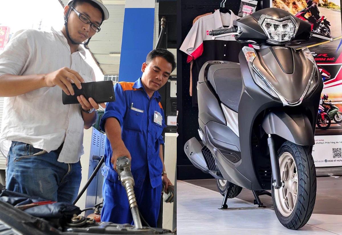 Gi&aacute; xăng dầu tối nay 10/8: E10 RON95 v&agrave; E5 RON92 đ&atilde; \'bay m&agrave;u\' 9.000 đồng từ đỉnh, Honda LEAD cực rẻ