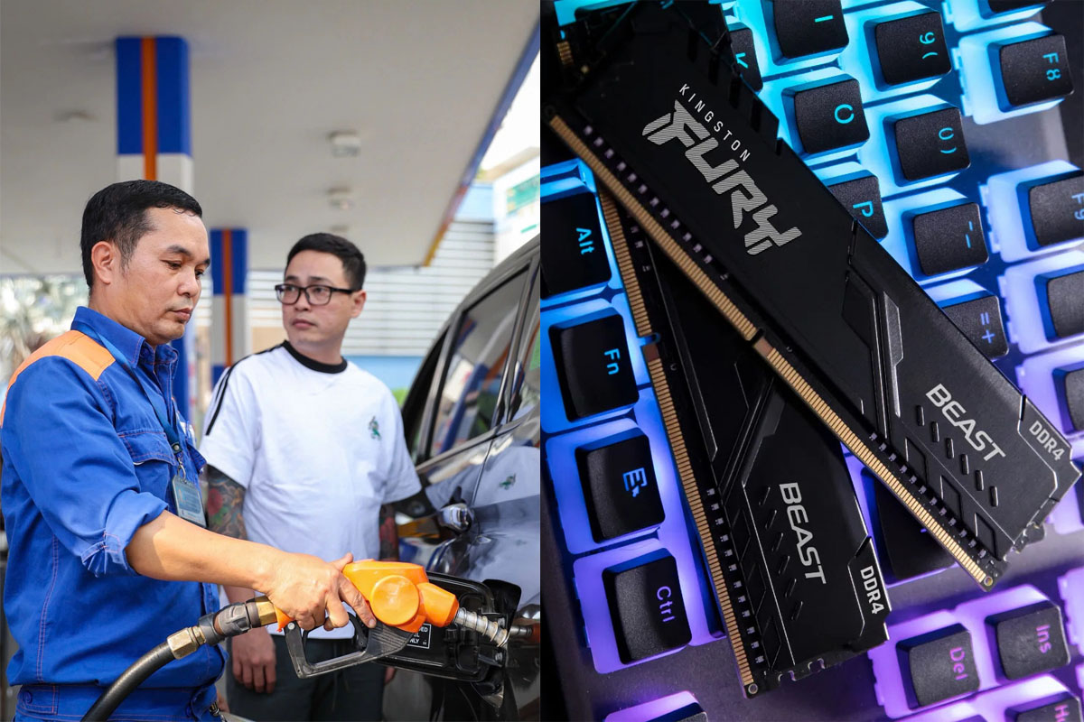 Gi&aacute; xăng dầu ng&agrave;y 11/8: Xăng sinh học lại rẻ, dầu giảm nhẹ, RAM Kingston mới gi&aacute; biến động mạnh